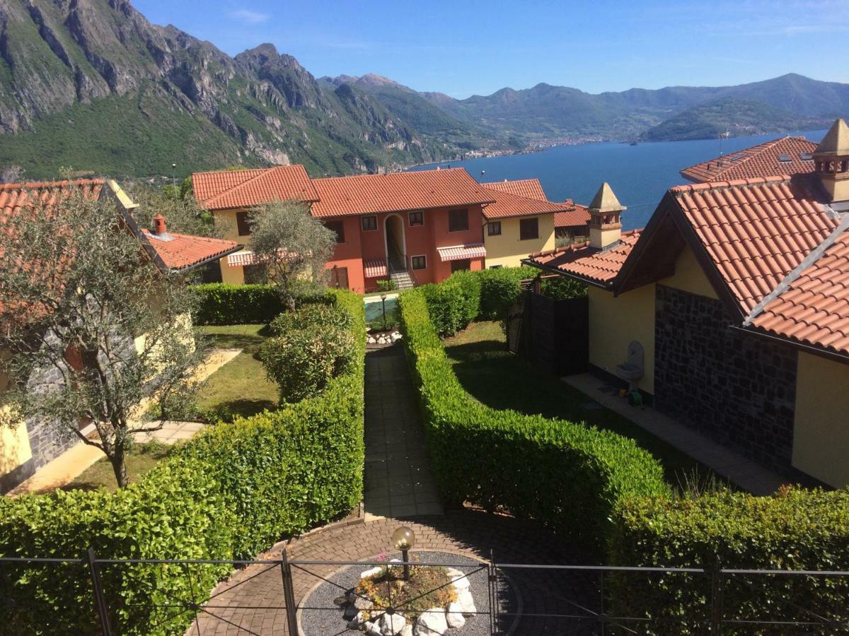 Irina'S House With View On Like And Swimming Pool Διαμέρισμα Riva di Solto Εξωτερικό φωτογραφία